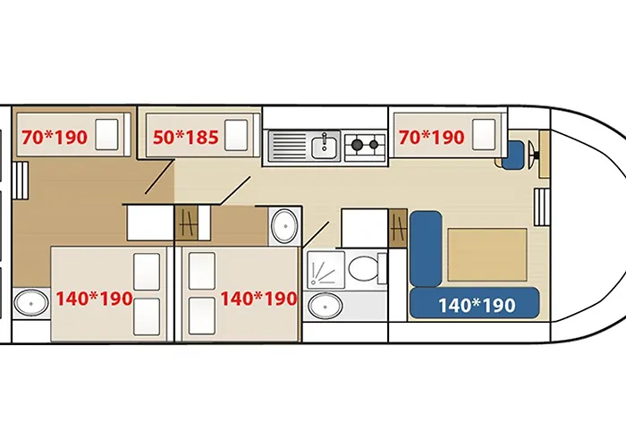 Bateau Unique A Chenille-change - Jusqu'a 9 Personnes - Api-1-46-27 * Châteauneuf-sur-Sarthe